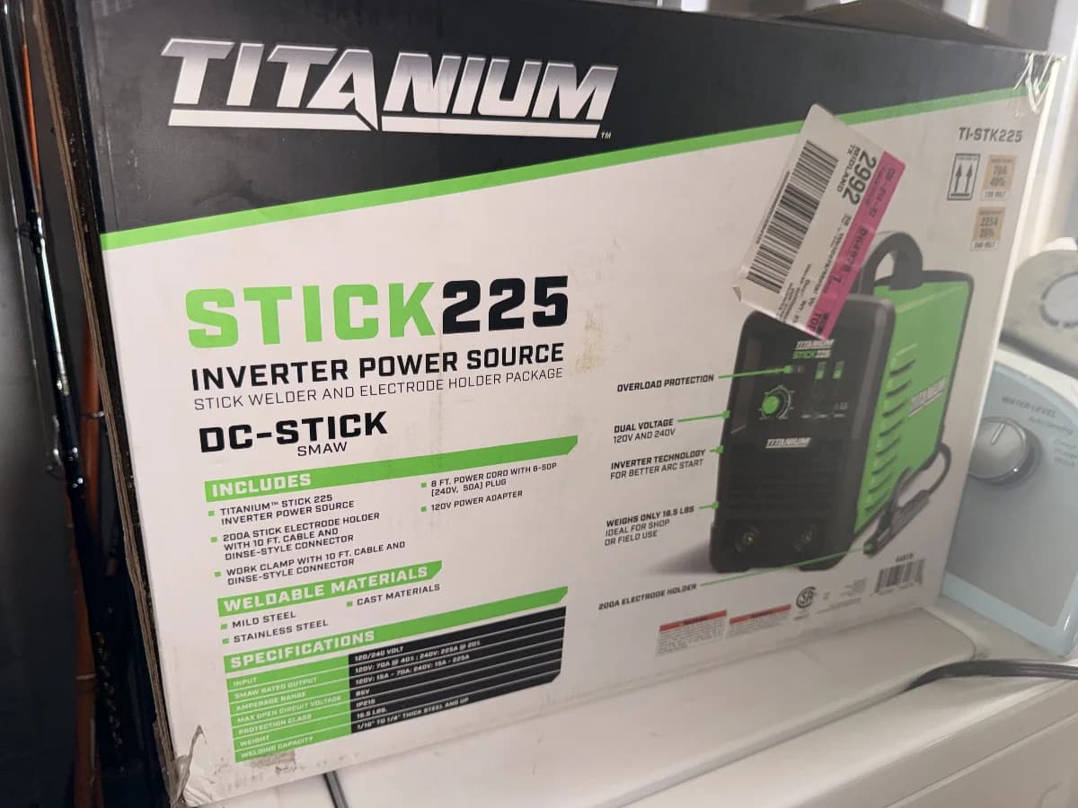 Titanium Stick Welder 225