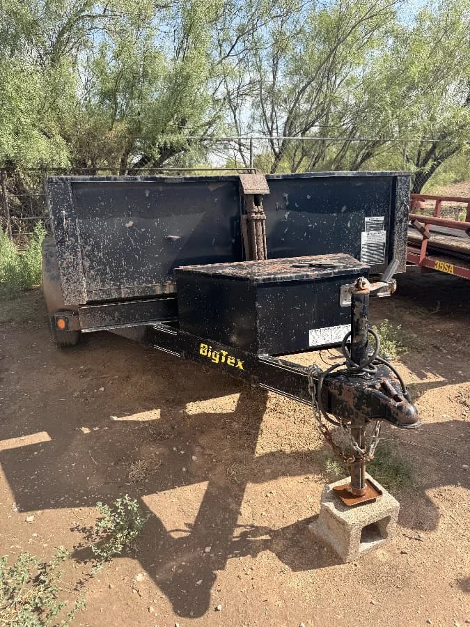 BigTex 14ft Dump Trailer