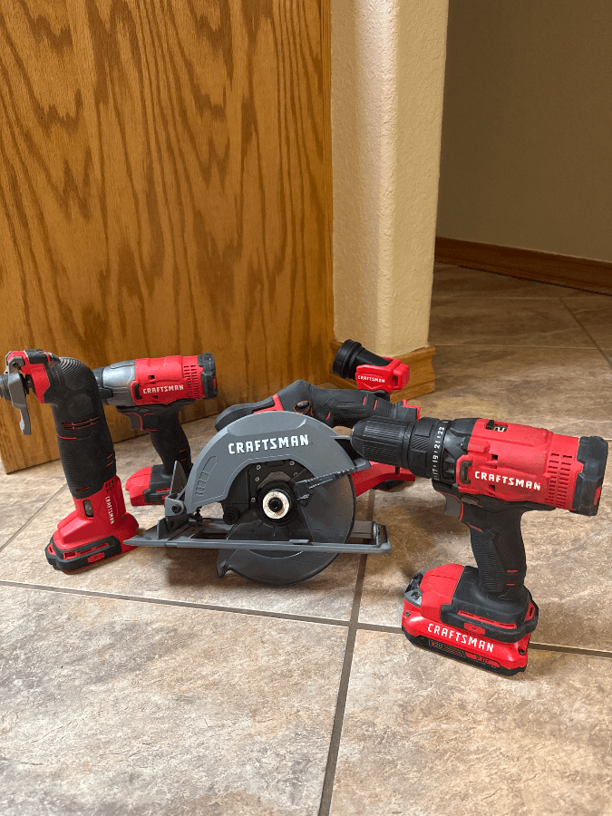 Craftsman power tool set