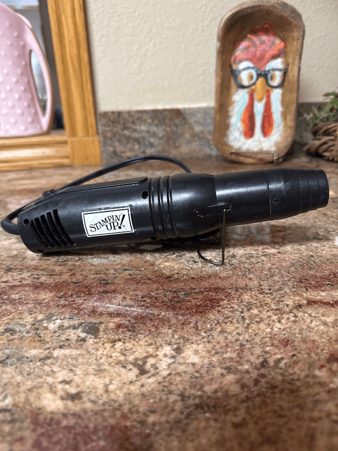 Stampin Up heat gun