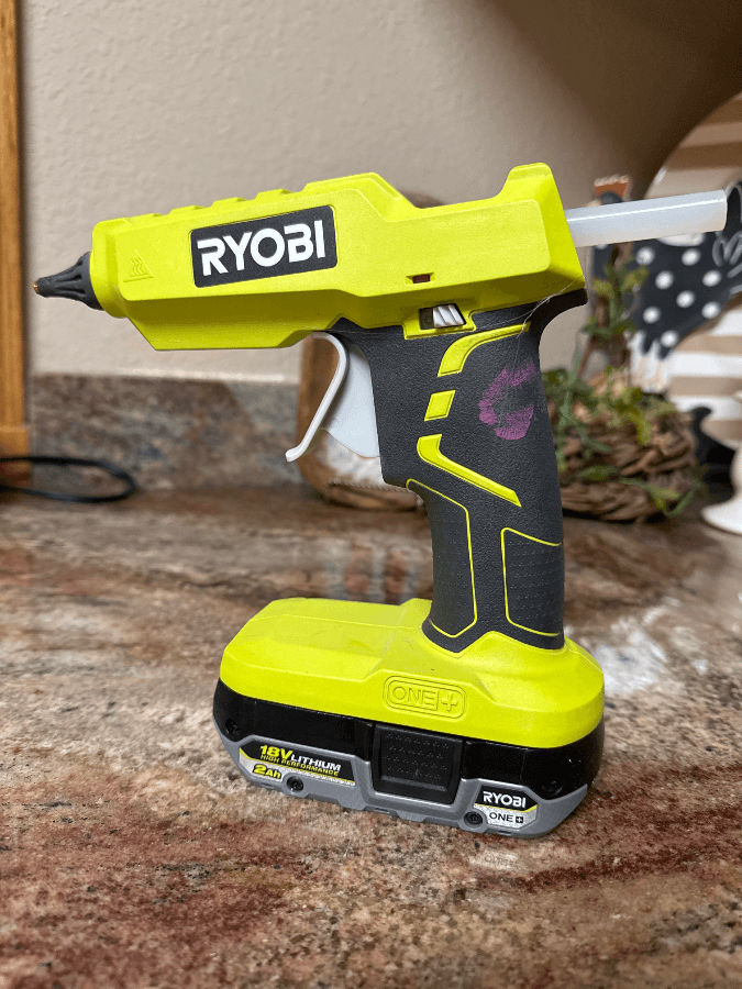 Ryobi Battery Glue Gun