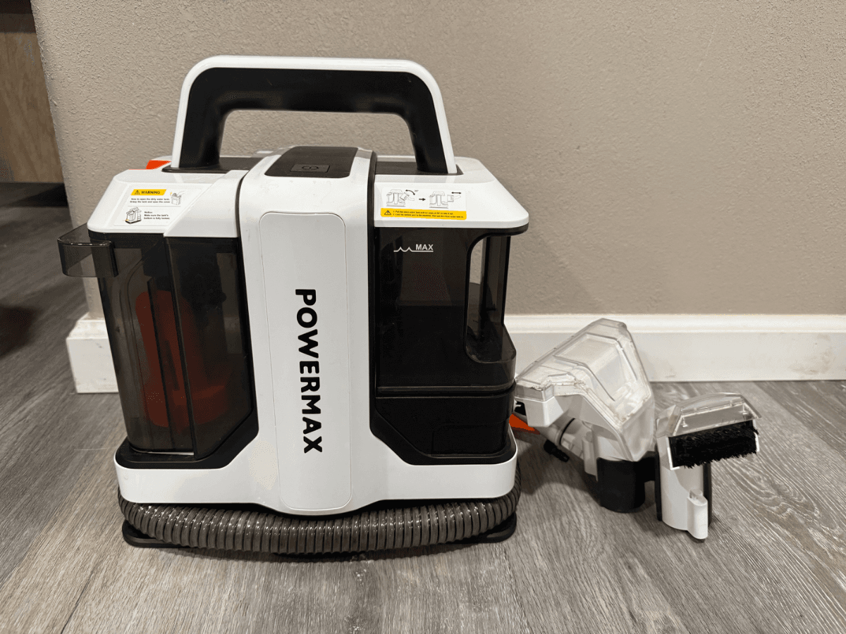 Powermax portable carpet cleaner