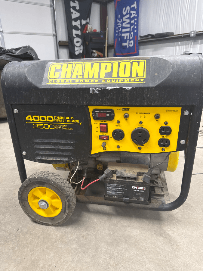 Champion 4000 Watt Generator