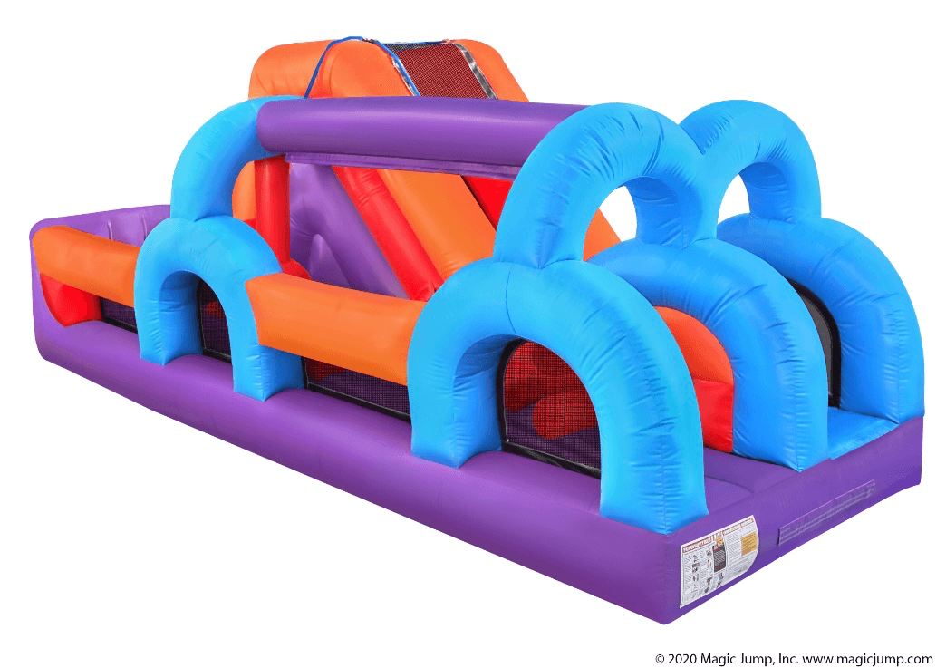 Slide N’ Splash Obstacle Course